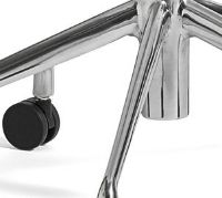 Billede af HAY AAC50 Kontorstol m/hjul SH: 42-56 cm - Khaki/Aluminium