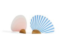 Billede af HAY Bamboo Paper Fan L:28 x H:21,5 cm - Blå OUTLET