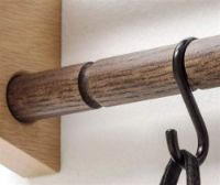 Billede af We Do Wood Moodrack Hattehylde 98 cm - Eg