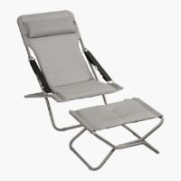 Billede af Lafuma Deckchair Transabed SH: 34 cm BeComfort - Silver 