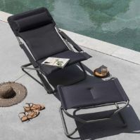 Billede af Lafuma Deckchair Transabed SH: 34 cm BeComfort - Dark Grey