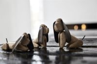 Billede af Andersen Furniture My Dog Figur Small 7,5x9,4x4,5 cm - Oak