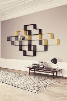 Billede af GUBI Dédal Shelf 89x48,5x19,5 cm - Soft Black Semi Matt