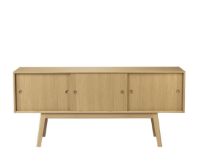 Billede af FDB Møbler A85 Foersom & Hiort-Lorenzen skænk Butler L:156,8 cm - Eg mat lak  