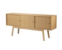 Billede af FDB Møbler A85 Foersom & Hiort-Lorenzen skænk Butler L:156,8 cm - Eg mat lak  