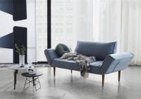 Billede af Innovation Living Zeal Styletto Daybed 72x178 cm - Mørkt Træ/Mixed Dance Light Blue