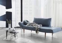 Billede af Innovation Living Zeal Styletto Daybed 72x178 cm - Mørkt Træ/Mixed Dance Light Blue