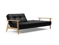 Billede af Innovation Living Splitback Frej Sovesofa L: 232 cm - Eg/Fanual Black