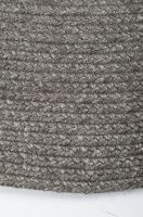 Billede af HC Tæpper Stavanger Håndlavet Tæppe Ø: 200 cm - Dark Grey