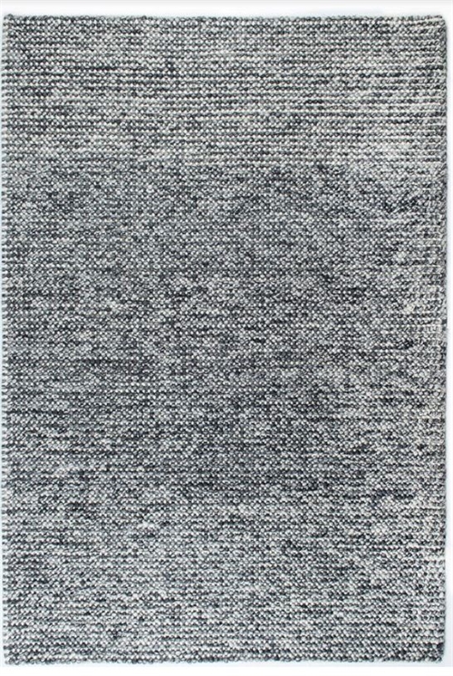 Billede af HC Tæpper Dublin Håndvævet Tæppe 50x80 cm - Dark Grey