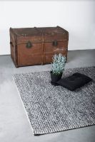 Billede af HC Tæpper Dublin Håndvævet Tæppe 50x80 cm - Dark Grey