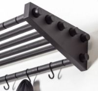 Billede af We Do Wood Moodstand Hattehylde B: 98 cm - Sortlakeret Eg