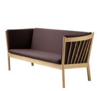 Billede af FDB Møbler J149 3 pers. Sofa Erik Ole Jørgensen L: 189,5 cm - Eg/Brown
