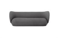Billede af Ferm Living Rico 3 Personers Sofa Brushed L:210 cm - Grey
