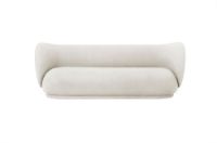 Billede af Ferm Living Rico 3 Personers Sofa Brushed L:210 cm - Off White