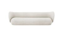 Billede af Ferm Living Rico 4 Personers Sofa Brushed L: 260 cm - Off White