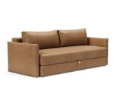 Billede af Innovation Living Tripi Sovesofa L: 227 cm - Mat sort/Fanual Brown