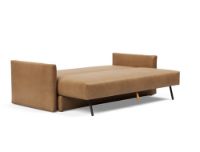 Billede af Innovation Living Tripi Sovesofa L: 227 cm - Mat sort/Fanual Brown