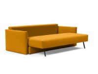 Billede af Innovation Living Tripi Sovesofa L: 227 cm - Mat Sort/Elegance Burned Curry