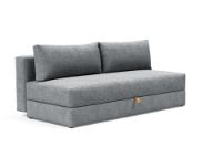 Billede af Innovation Living Osvald Sovesofa L: 200 cm - Mat Sort/Twist Granite