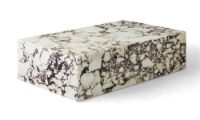 Billede af Audo Copenhagen Plinth Low H: 27 cm - Rose Calacatta Viola Marble
