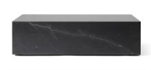 Billede af Audo Copenhagen Plinth Low H: 27 cm - Black Nero Marquina Marble 