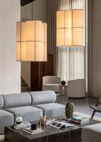 Billede af Audo Copenhagen Plinth Low H: 27 cm - Grey/Brown Kendzo Marble