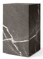 Billede af Audo Copenhagen Plinth Tall H: 51 cm - Brown/Grey Kendzo Marble