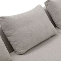 Billede af Wendelbo Edge V.2 Højrevendt Hjørnesofa 289 x 229 cm - Soft 2/Sort Lakeret Stål