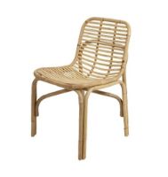 Billede af Cane-line Indoor Peak Spisebordsstol SH: 46,5 cm - Natural Rattan