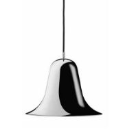 Billede af Verpan Pantop Pendel Ø: 30 cm - Black/Chrome OUTLET