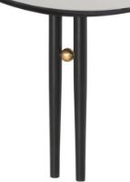 Billede af GUBI IOI Wall Mirror Ø: 80 cm - Sort