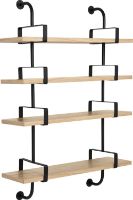 Billede af GUBI Démon 4 hylder m. 2 beslag L: 95cm - Oak