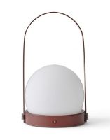 Billede af Audo Copenhagen Carrie LED Lamp Portable Ø: 13,5 cm - Burned Red
