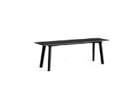 Billede af HAY CPH Deux 215 Bench 140x35x45 cm - Black Ink Lacquered Solid Beech/Ink Black Laminate 