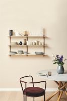 Billede af Gejst Nivo Hylde D Large H: 65 cm - White/Oak OUTLET