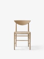 Billede af &Tradition HM3 Drawn Chair SH: 46cm - Natural Paper Cord/Oiled Oak 