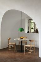 Billede af &Tradition HM3 Drawn Chair SH: 46cm - Natural Paper Cord/Oiled Oak 