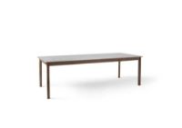 Billede af &Tradition Patch HW2 Extendable Table 240x100 cm - Smoked Oiled Oak w. Griogo Londra 0718 Fenix Nano Laminate & Brass