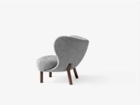 Billede af &Tradition Little Petra VB1 Lounge Chair SH: 40 cm - Oiled Walnut/Hallingdal 130