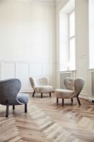 Billede af &Tradition Little Petra VB1 Lounge Chair SH: 40 cm - Oiled Walnut/Hallingdal 130