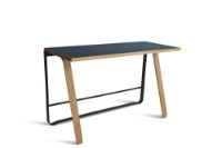 Billede af Bent Hansen Hemingway Skrivebord H: 73,5 cm - Eg/Blå