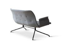 Billede af Bent Hansen Primum 2 pers. sofa m. Armlæn L: 140 cm - Hallingdal 116/Sort Stel