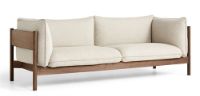 Billede af HAY Arbour 3 Seater B: 220 cm - Hallingdal 220 / Oiled Waxed Solid Walnut