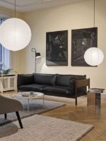 Billede af HAY Arbour 3 Seater B: 220 cm - Nevada NV0500S / Oiled Waxed Solid Walnut