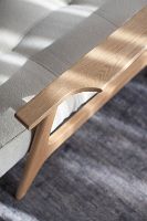 Billede af Innovation Living Splitback Frej Sovesofa L: 232 cm - Eg/Micro Check Grey