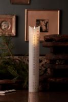 Billede af Sirius Sara Kalenderlys LED H: 29 cm - Silver Dots