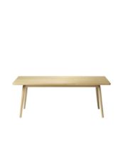 Billede af FDB Møbler D104 Isabel Ahm Sofabord Åstrup 55x120 cm - Natur Eg 
