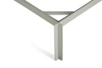 Billede af HAY Connect Bed incl. Crossbar for L: 200 x W: 180 cm Mattress - Warm Grey 