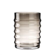 Billede af Louise Roe Wilma Glass Vase Ø: 15 cm - Smoke